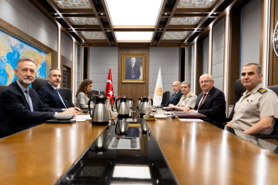 Bakanlar Fidan ve Güler bir araya geldi