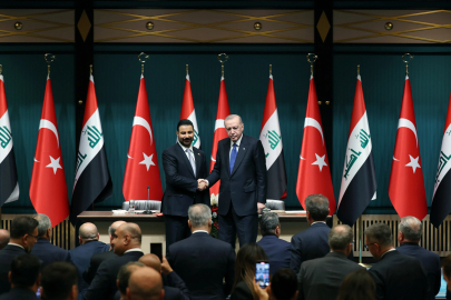 Cumhurbaşkanı Erdoğan, Irak Başbakanı ez-Zeydi'yi resmi törenle karşıladı (2)