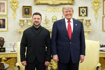 Trump, Zelenskiy ile Beyaz Saray'da görüştü