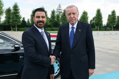 Cumhurbaşkanı Erdoğan, Irak Başbakanı ez-Zeydi'yi resmi törenle karşıladı / Ek fotoğraflar