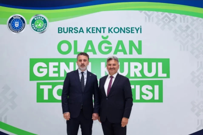 Bursa Kent Konseyi Başkanlığına Orhan Samast seçildi