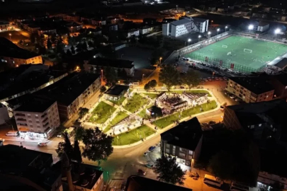 İnegöl Alanyurt Meydanı törenle hizmete açıldı