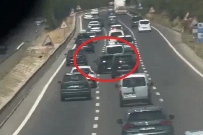 Trafikte makas atarak ilerleyen sürücüye 10 bin lira ceza