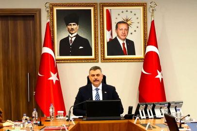 Bakan Çiftçi, 'Kaçakçılık ve Organize Suçlarla Mücadele Toplantısı'na katıldı
