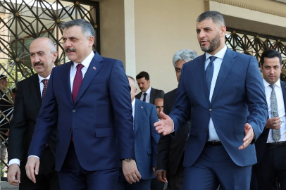 Bakan Çiftçi, Libya Milli Birlik Hükümeti İçişleri Bakanı İmad et-Trabelsi ile bir araya geldi 