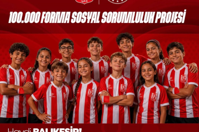Balıkesirspor'dan 100 bin forma kampanyası