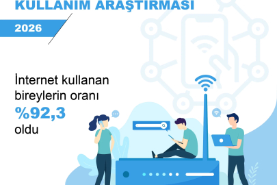 TÜİK: 2026'da internet kullanım oranı arttı
