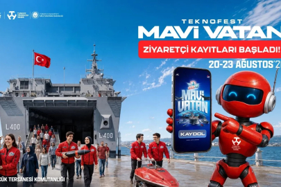 TEKNOFEST Mavi Vatan için ziyaretçi kayıtları başladı