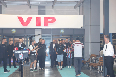 Trabzon’da Salah’a coşkulu karşılama
