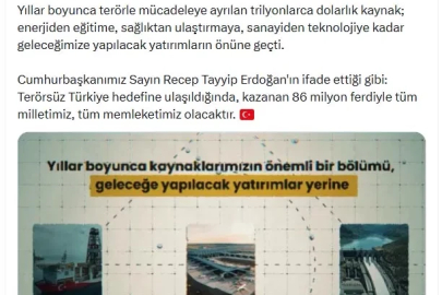 İletişim Başkanlığı: Terörsüz Türkiye ile kazanan 86 milyon olacak