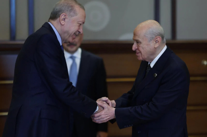 Cumhurbaşkanı Erdoğan, Bahçeli'yi kabul etti/Fotoğraflar