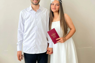Tedavi gördüğü hastanede evlendi