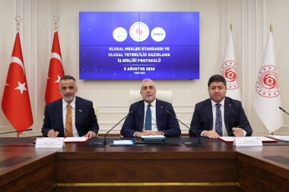 Bakan Işıkhan, iş birliği protokolü imza törenine katıldı