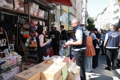 Osmangazi’de ‘kaldırım işgali’ denetimi