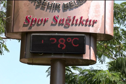 Adana’da termometreler 38 dereceyi gördü