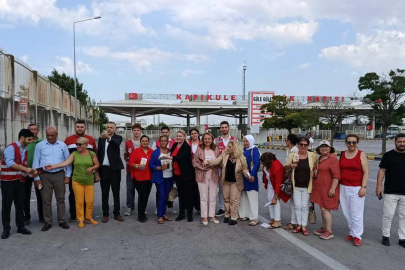 CHP'li Dinçer, Kapıkule'de gurbetçilerle buluştu