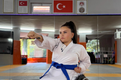 Şerife, sporla engelleri aştı