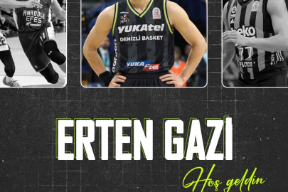 Denizli Basket'te Erten Gazi tamam 