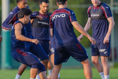 Trabzonspor, Kasımpaşa hazırlıklarını sürdürdü