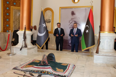 Bakan Fidan, Libya temasları kapsamında Bingazi'de (3)