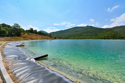 Büyükşehir, Gemlik’te sulama tesisini kısa sürede yüzde 80’e ulaştırdı 
