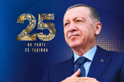Cumhurbaşkanı Yardımcısı Yılmaz'dan AK Parti’nin 25’inci kuruluş yıl dönümüne ilişkin paylaşım