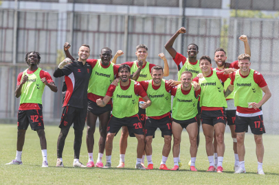 Samsunspor, Göztepe maçı hazırlıklarını sürdürdü