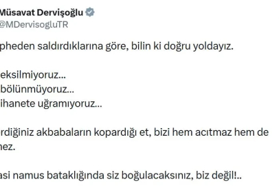Dervişoğlu: İlk kez eksilmiyoruz