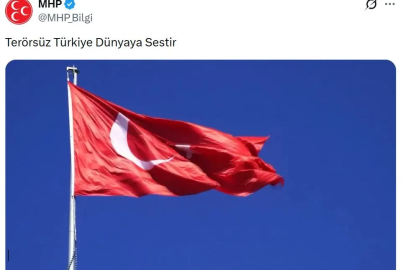 MHP'den 'Terörsüz Türkiye' türküsü