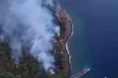 Marmaris'te orman yangını (4)