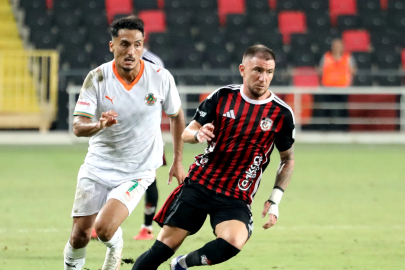 Gaziantep FK - Corendon Alanyaspor: 1-1 