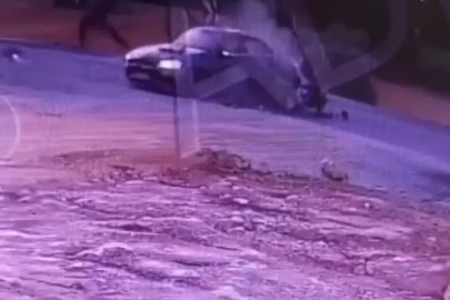 Motosiklet sürücüsünün öldüğü kazanın kamera görüntüsü ortaya çıktı