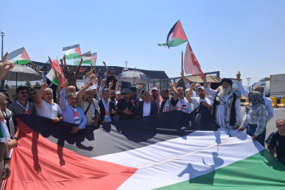 Irak sınırında 6 gündür bekletilen Filistin Konvoyu, Türkiye'ye döndü 