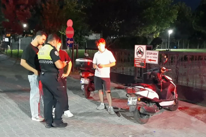 Karacabey’de motosiklet denetiminde 20 sürücüye 250 bin lira ceza 