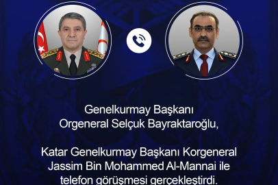 Genelkurmay Başkanı Orgeneral Bayraktaroğlu, Katarlı mevkidaşı Al-Mannai ile görüştü