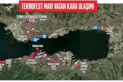 'TEKNOFEST Mavi Vatan 2026' için Gölcük'te kara ve deniz ulaşım planlaması