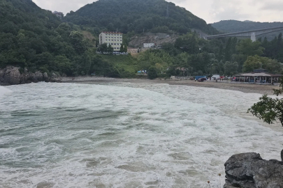 Zonguldak'ta denize girişler yasaklandı