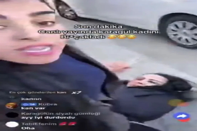 Canlı yayın yaparken tartıştığı kadını bıçaklayan hamile kadın tahliye oldu