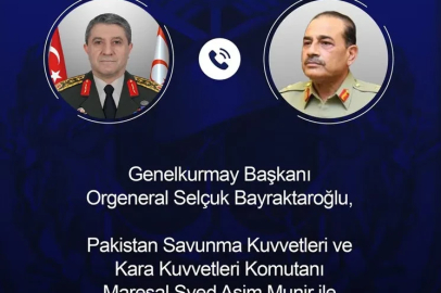 Genelkurmay Başkanı Bayraktaroğlu, Pakistan Savunma Kuvvetleri Komutanı ile görüştü