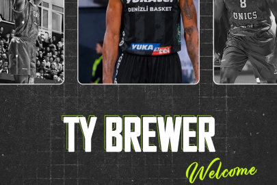 Denizli Basket’te Ty Brewer tamam