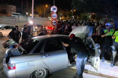Bursa'da kontrolden çıkan otomobil beton direğe çarptı: 1 yaralı 