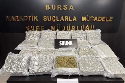 Evinde ve aracında 45 kilo esrarla yakalanan şüpheli tutuklandı