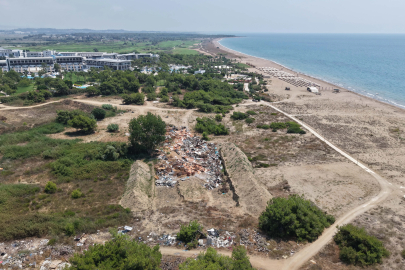 Sahili kazıp çöplük yapan 5 yıldızlı otele 1 milyon 678 bin TL ceza