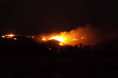 Çorum'da 4 ayrı noktada anız yangını