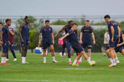 Trabzonspor, Ferencvaros maçı hazırlıklarına başladı