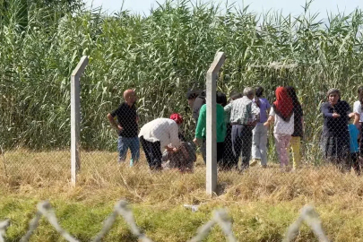 Aydın'da kanala giren çocuk boğulma tehlikesi geçirdi