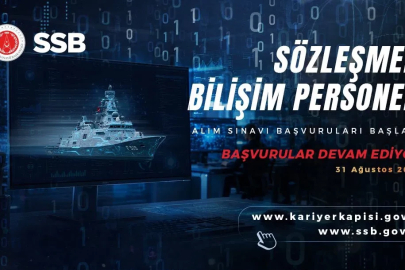 SSB 13 pozisyonda bilişim personeli istihdam edecek