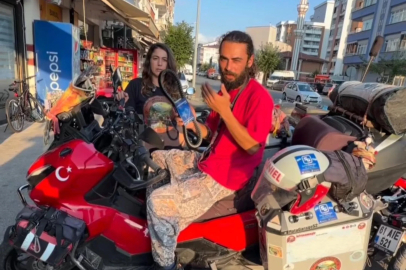 Tek motosiklet ve 2 köpekle 28 aydır karış karış Türkiye'yi geziyorlar