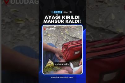Uludağ’da 75 Yaşındaki Adam Kayalıklarda Mahsur Kaldı!