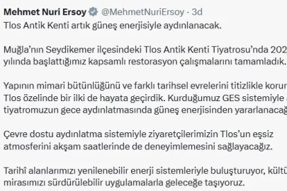 Gece müzeciliği artık kendi enerjisini üretecek